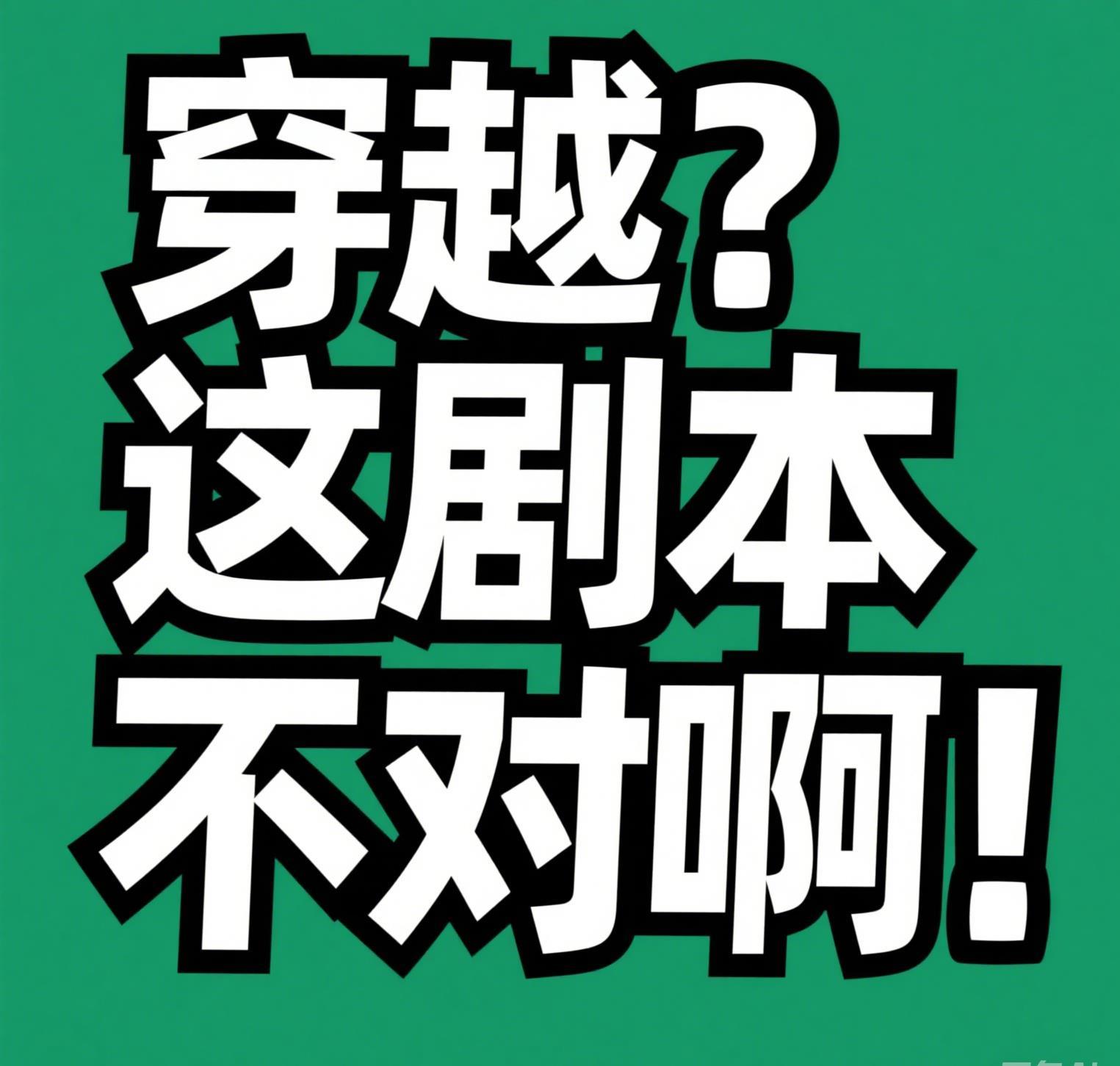 穿越的剧本